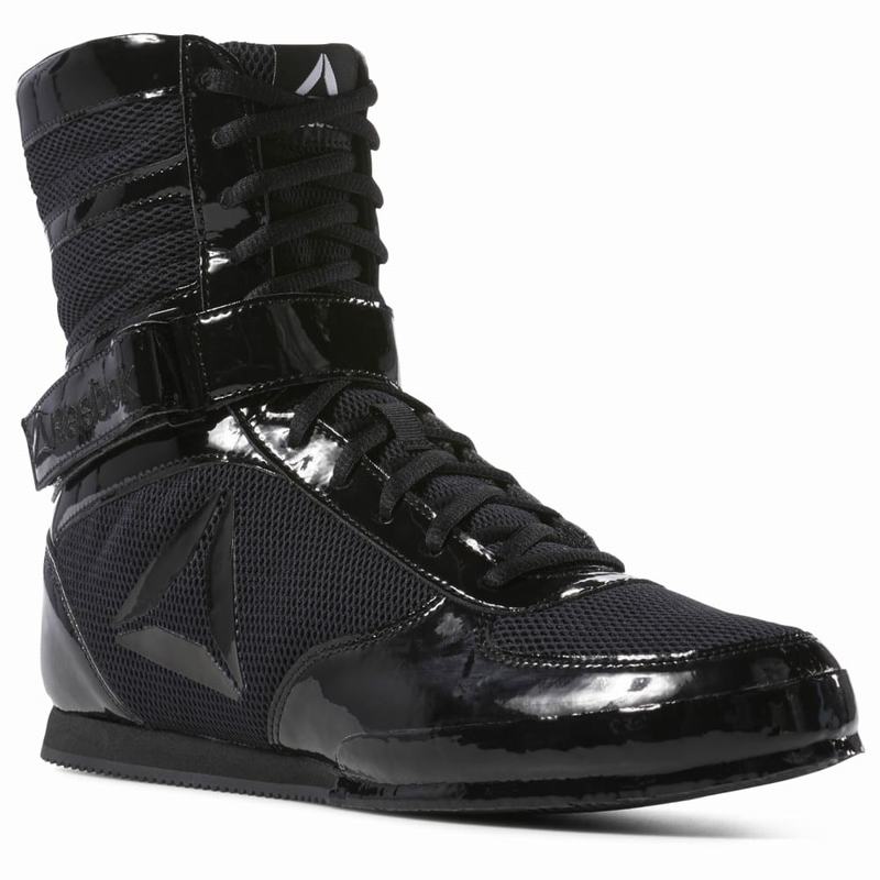 Ghete Reebok Boxing Barbati Negrii Romania BJ4006KE